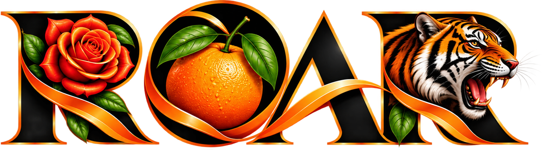 ROAR — Rose, Orange and Tiger emblem